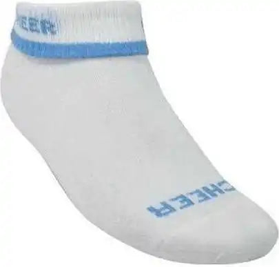 Pro Feet Esteen 742 2 in 1 Flip Top Socks - Columbia Blue