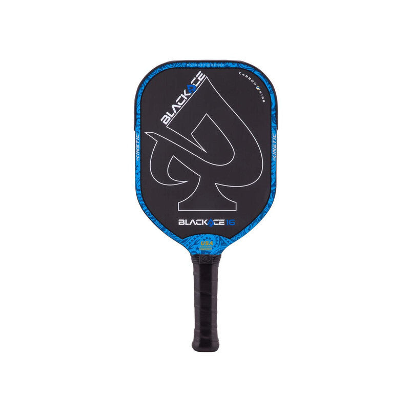 ProKennex Black Ace 16 Pickleball Paddle - Black Blue - HIT a Double
