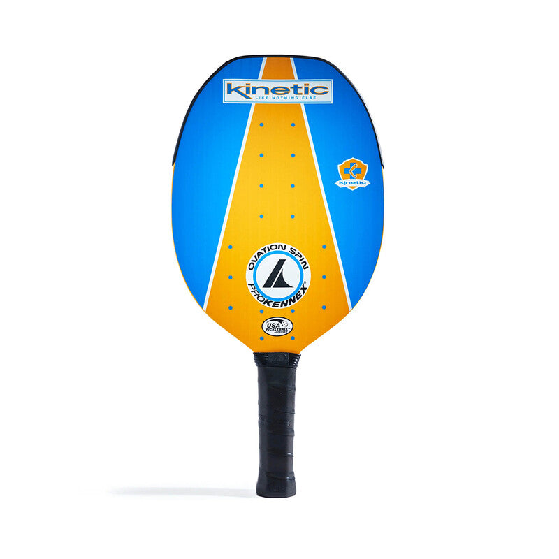 ProKennex Ovation Spin Pickleball Paddle - Blue Yellow - HIT a Double