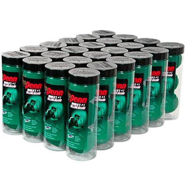 Pro Penn Green Racquetball Balls (case) (24x) - Os