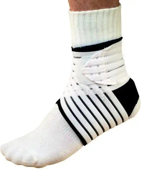 Pro-tec Ankle Wrap - White Black