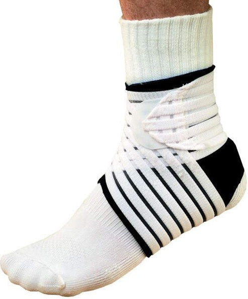 Pro-tec Ankle Wrap - White Black