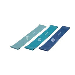 Pro-tec Resistance Bands (pack of 3) - Light Blue Dark