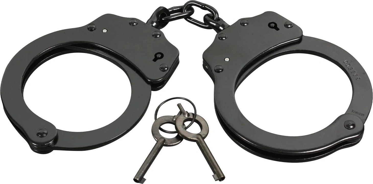 Professional Detective Handcuffs - Black