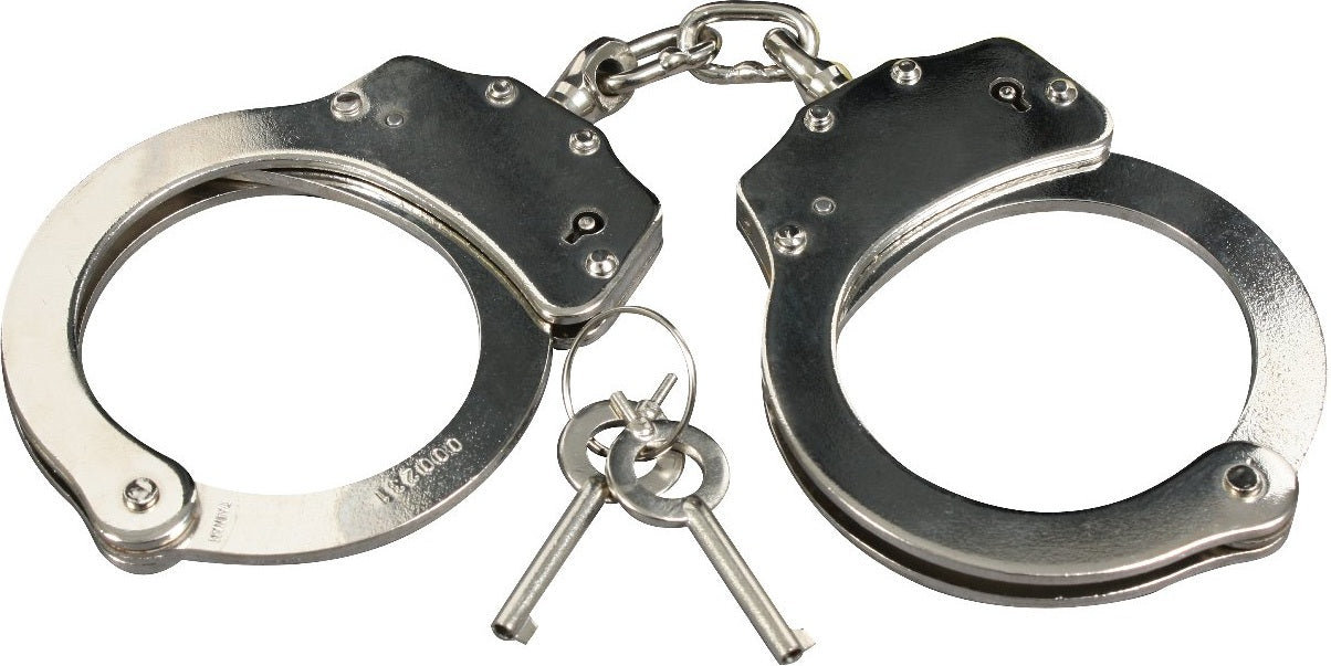 Professional Detective Handcuffs - Black
