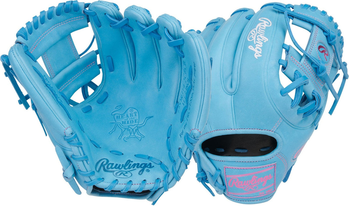 Rawlings Heart of the Hide 11.50&quot; Infield Glove PROR314-2CBCB - Bolumbia Blue