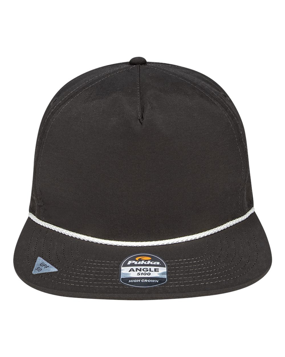 Pukka 5100sp Angle Rope Cap - 5100 - Coal White