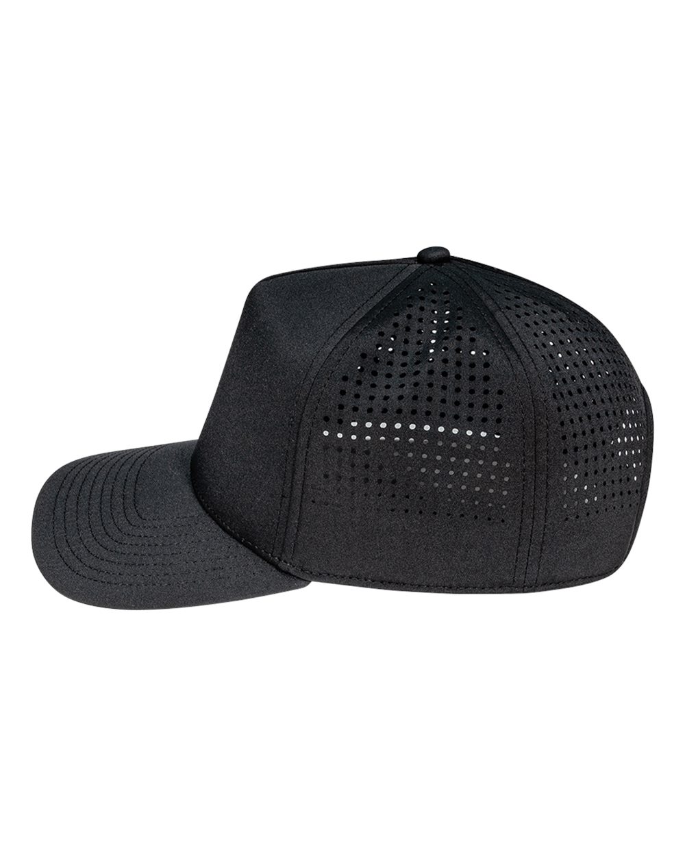 Pukka 5500s Operator Perforated Five-panel Cap - 5500 - Black