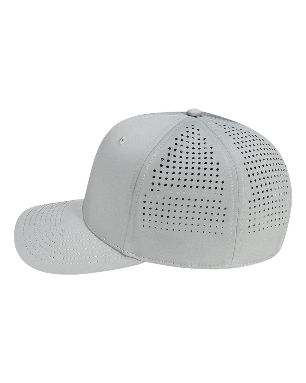 Pukka 6600s Hangar Perforated Six-panel Cap - 6600 - Steel Grey