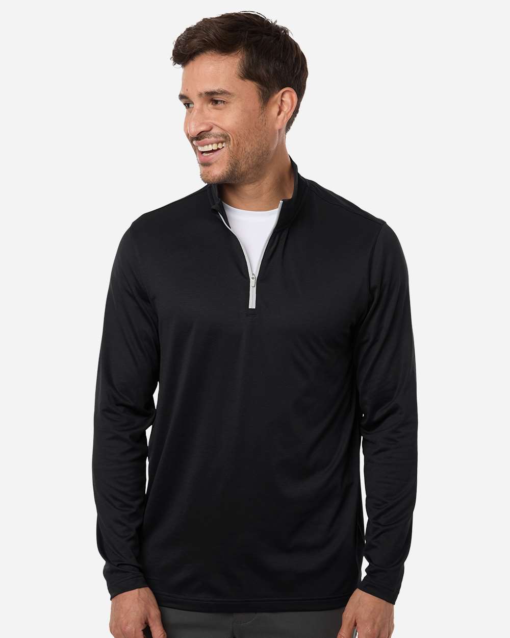Puma Black Men's Icon 2.0 Quarter-Zip - 631059 plain