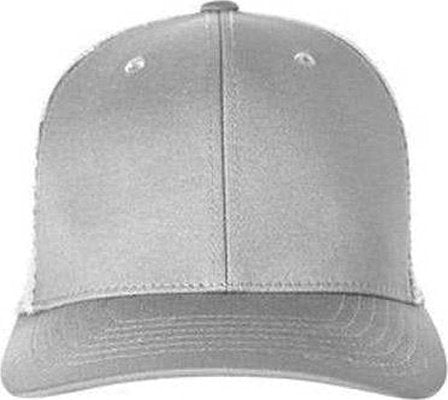 Puma Golf 22675 Adult 110 Snapback Trucker Cap - Quarry Brt Whit - Light Gray White / one Size Fits Most