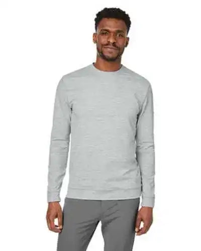 Puma Golf 531279 Men’s Cloudspun Long-sleeve Crew T-shirt - High Rise