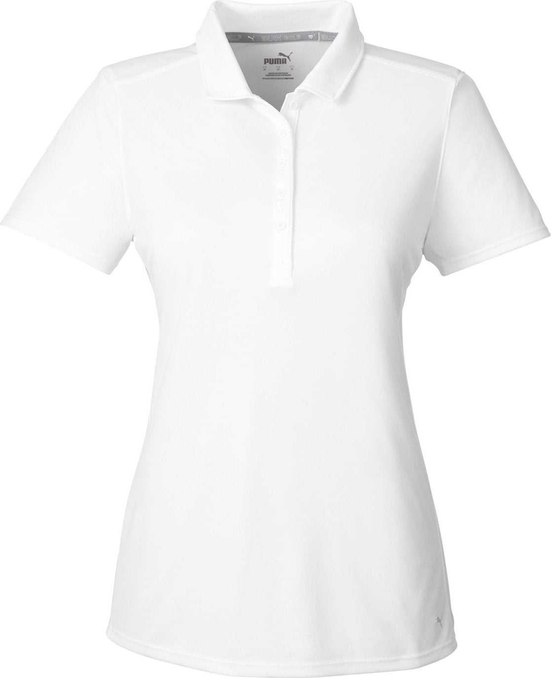 Puma Golf 532989 Ladies’ Gamer Polo - Bright White