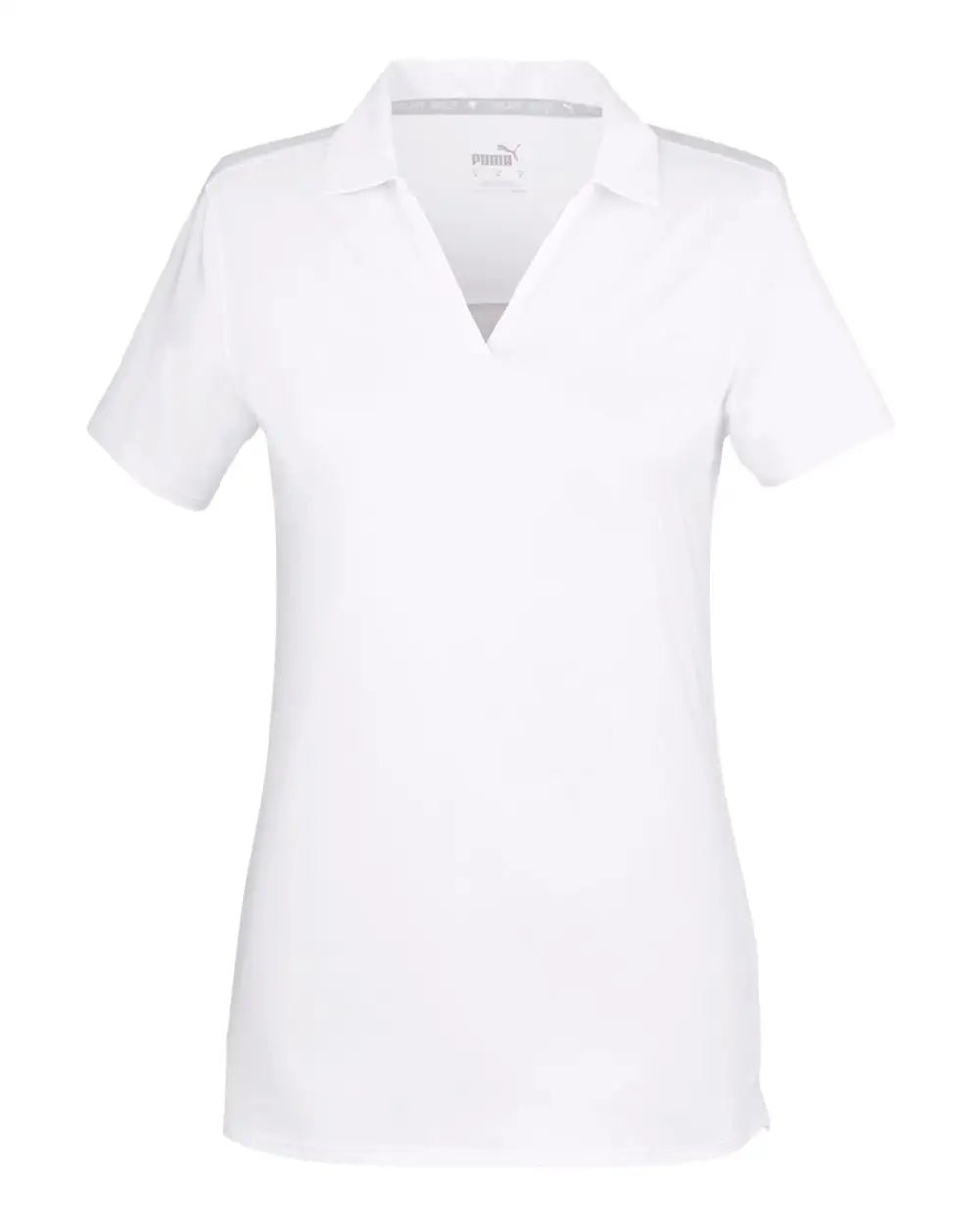 Puma Golf 532991 Women’s Cloudspun Coast Polo - Bright White