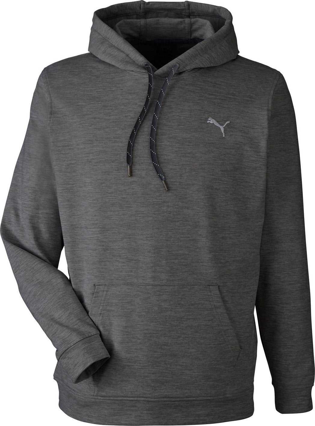 Puma Golf 534527 Men’s Cloudspun Progress Hooded Sweatshirt - Black Heather