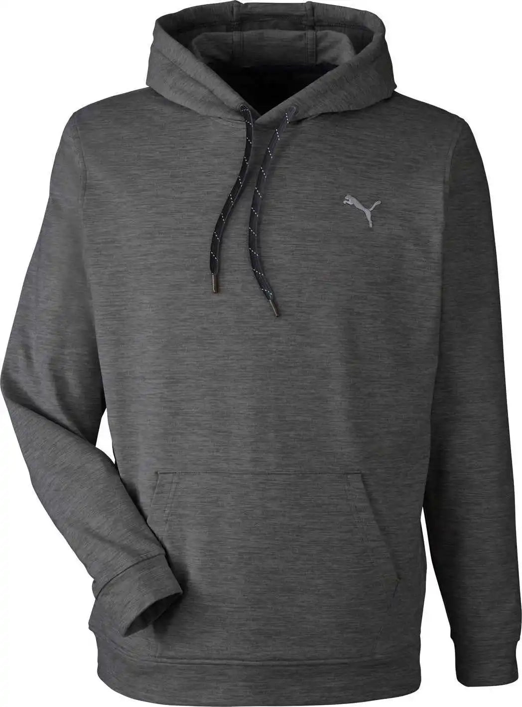 Puma Golf 534527 Men’s Cloudspun Progress Hooded Sweatshirt - Black Heather