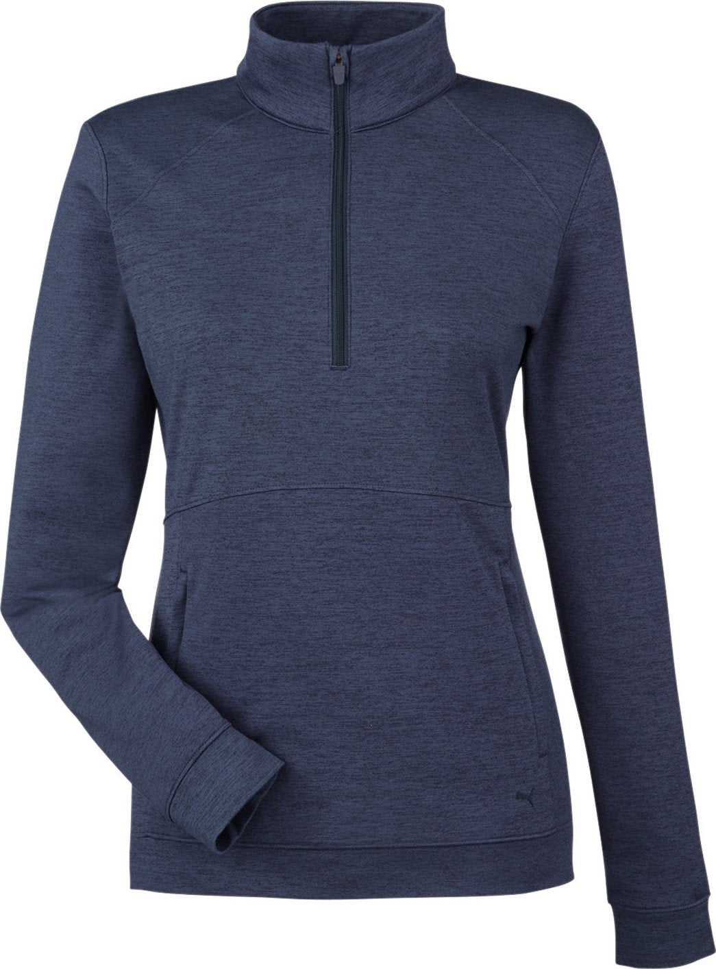 Puma Golf 535516 Ladies’ Cloudspun Rockaway Quarter-zip - Navy Blazer