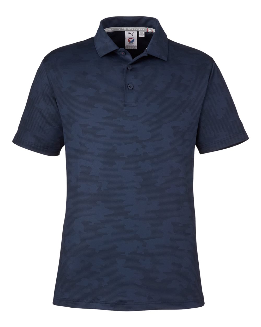 Puma Golf 537471 Men’s Volition Camo Cover Polo - Navy Blazer