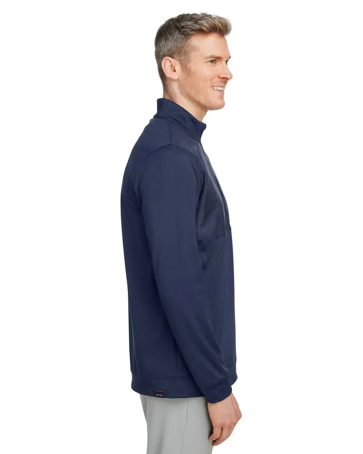 Puma Golf 537472 Men’s Volition Camo Cover Quarter-zip - Navy Blz