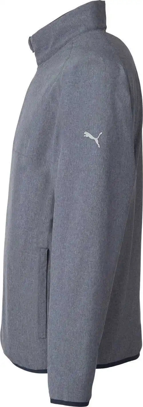 Puma Golf 538931 Men’s Coastal Woven Quarter-zip - Navy Blazer Heather