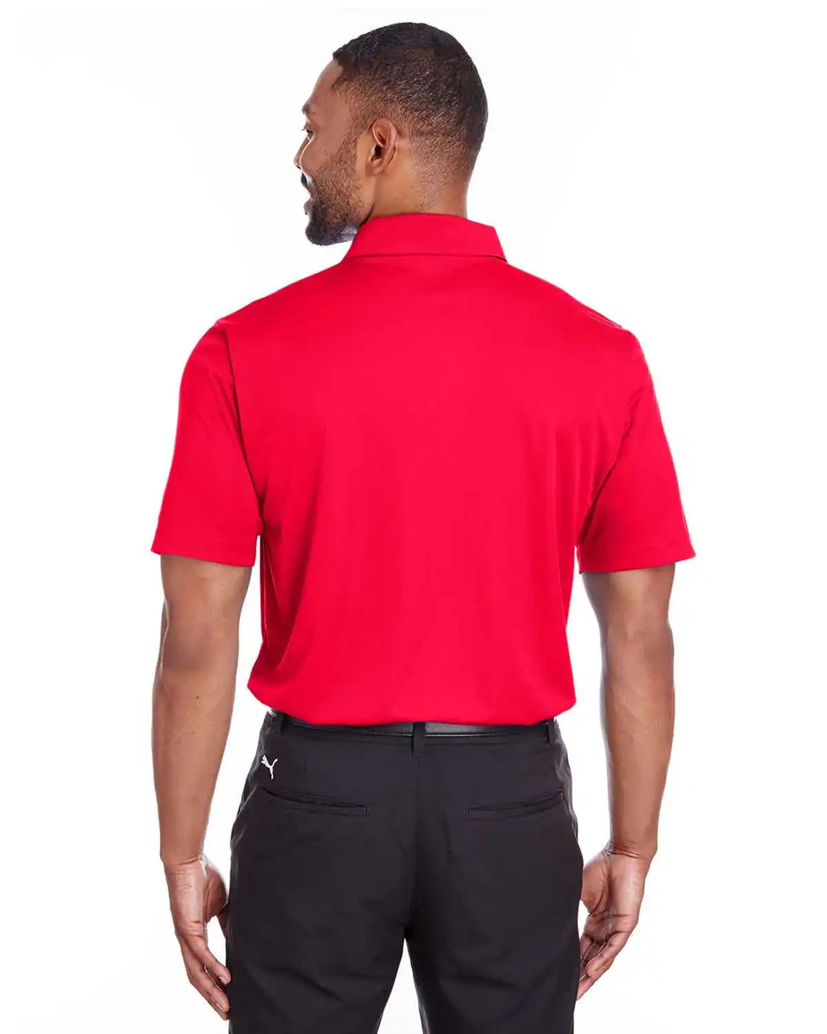 Puma Golf 596799 Men’s Icon Polo - High Risk Red