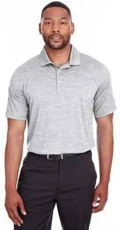 Puma Golf 596801 Men’s Icon Heather Polo Bright White