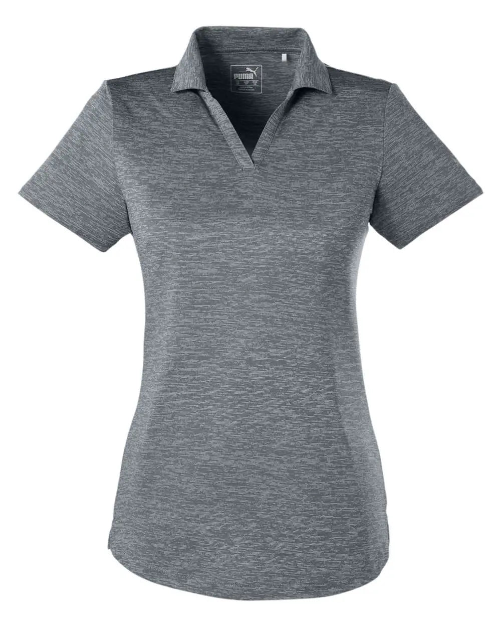 Puma Golf 596802 Women’s Icon Heather Polo - Quiet Shade