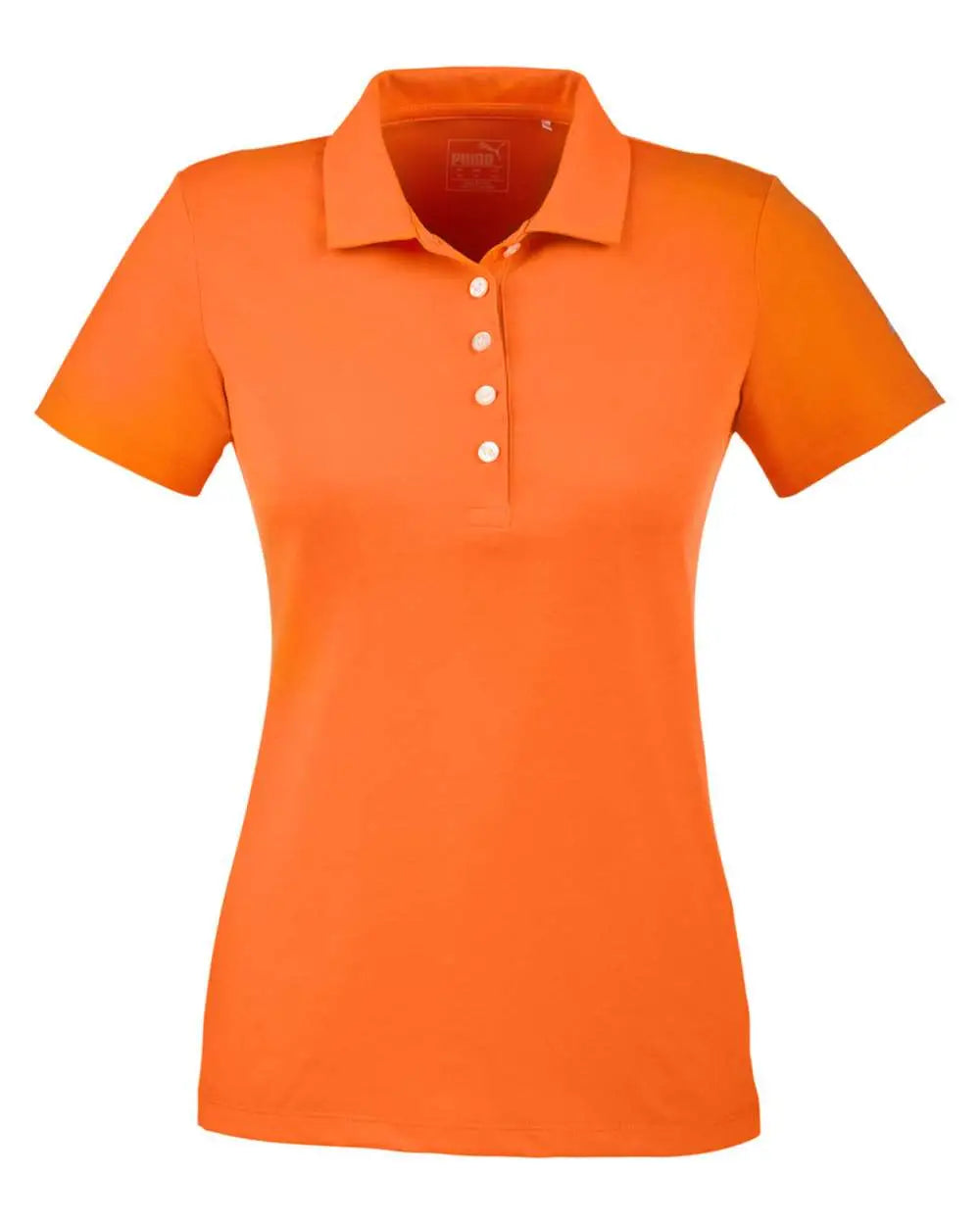 Puma Golf 596921 Women’s Fusion Polo - Vibrant Orange