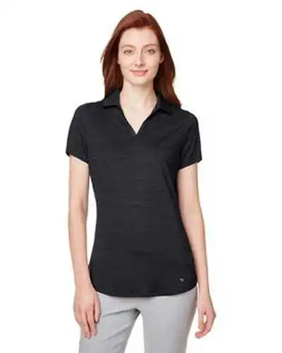 Puma Golf 597695 Ladies’ Cloudspun Free Polo - Black Heather