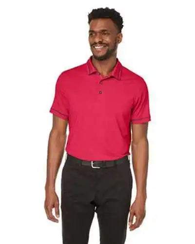 Puma Golf 599117 Men’s Cloudspun Monarch Polo - Teabry Heather Navy Bl