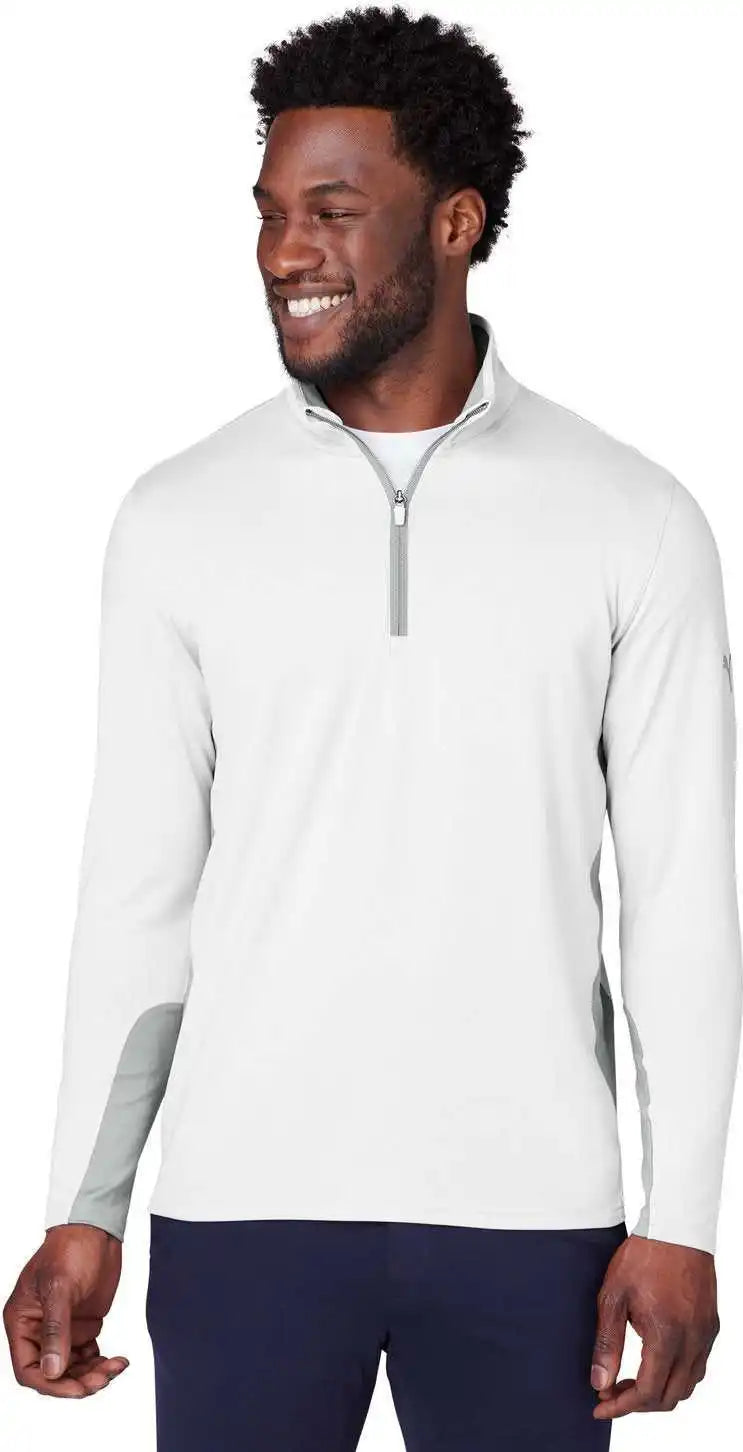 Puma Golf 599127 Men’s Gamer Quarter Zip Bright White