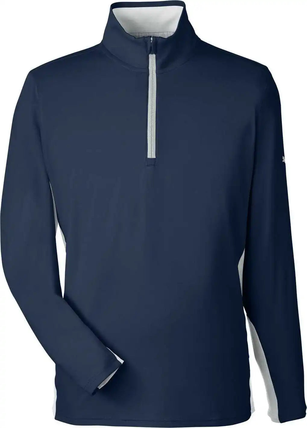 Puma Golf 599127 Men’s Gamer Quarter Zip Navy Blazer