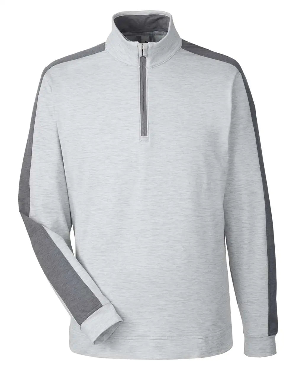 Puma Golf 599129 Cloudspun Quarter-zip Pullover - High Rise Heather Quiet Shade