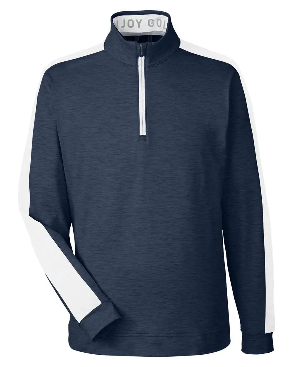 Puma Golf 599129 Cloudspun Quarter-zip Pullover - Navy Blazer Bright White