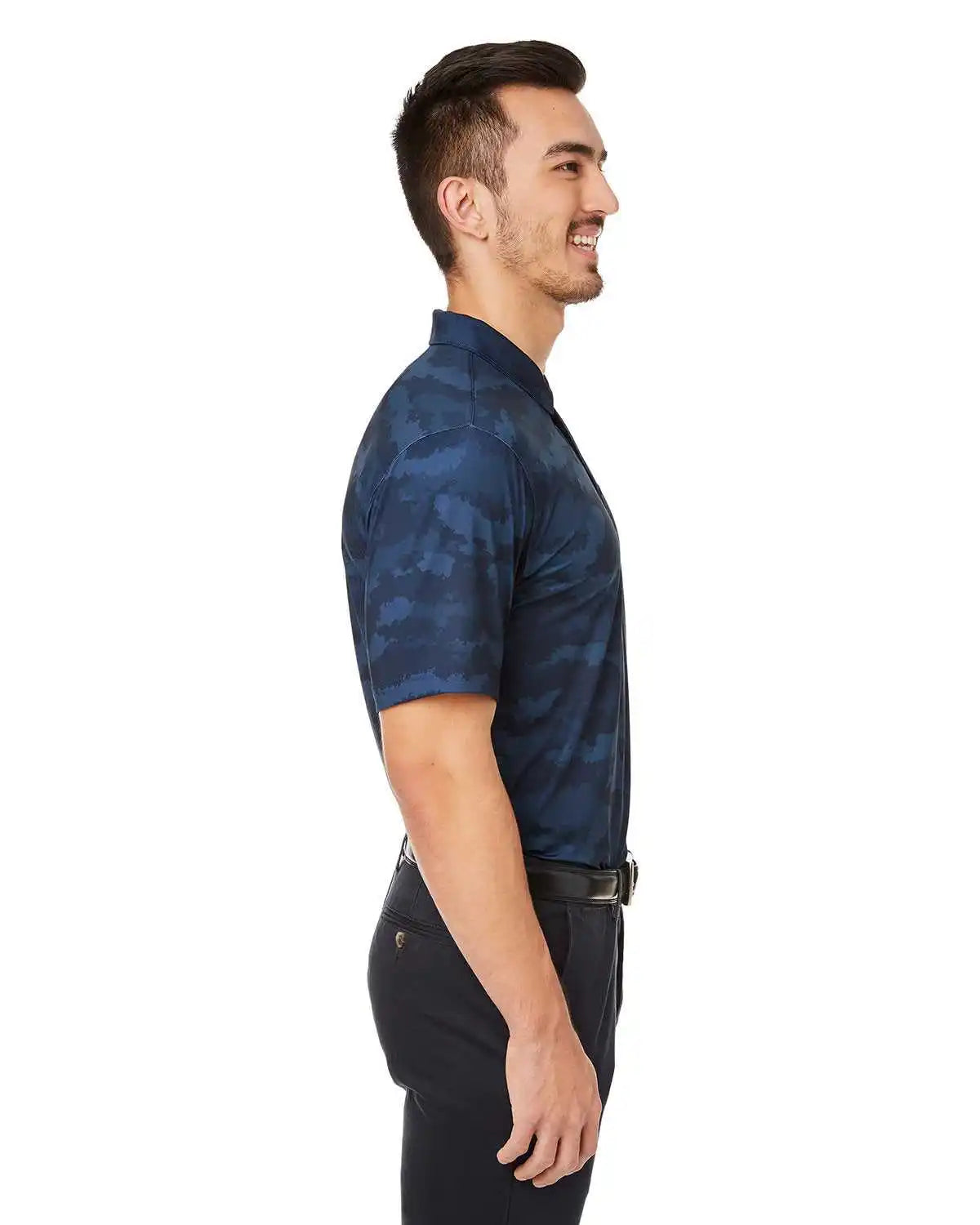 Puma Golf 599434 Men’s Mattr Volition Flanked Polo - Navy Blazer - Adult s