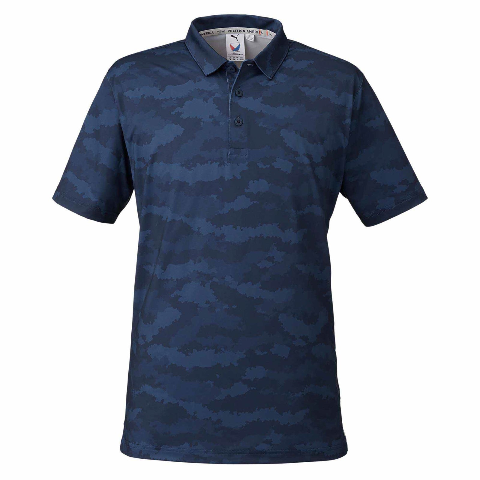 Puma Golf 599434 Men’s Mattr Volition Flanked Polo - Navy Blazer - Adult s