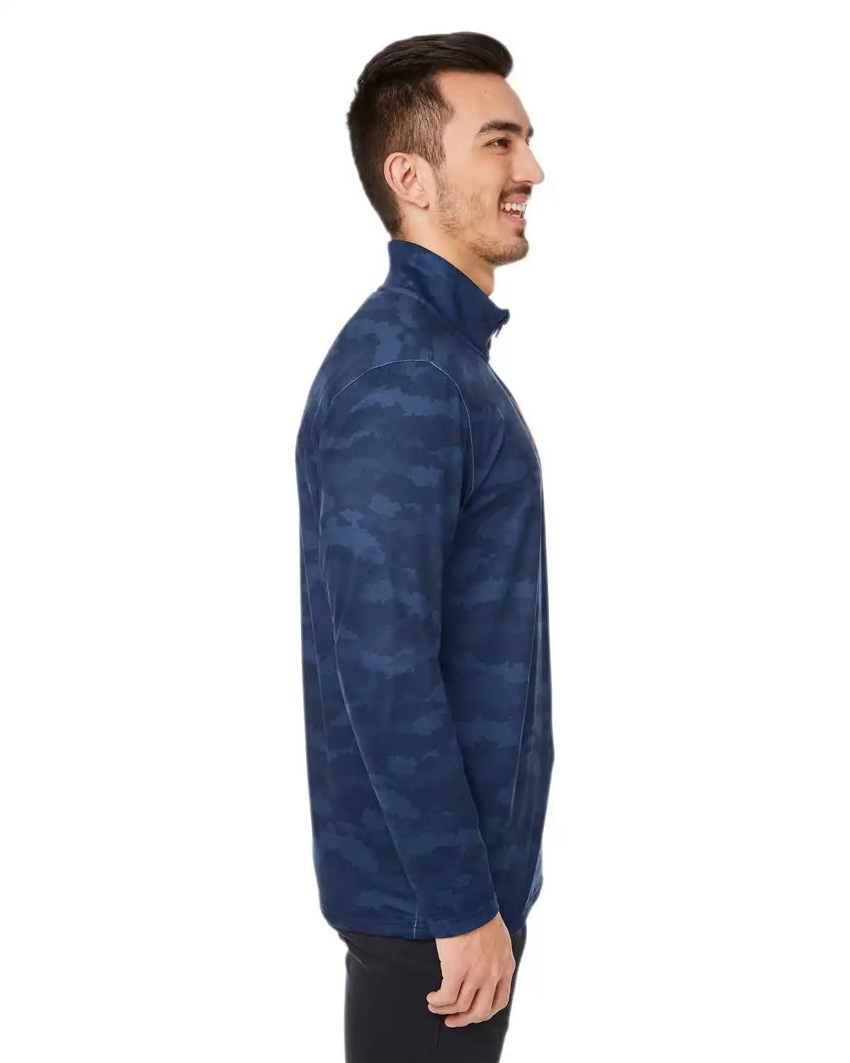 Puma Golf 599440 Men’s Volition Flanked Quarter-zip - Navy Blazer