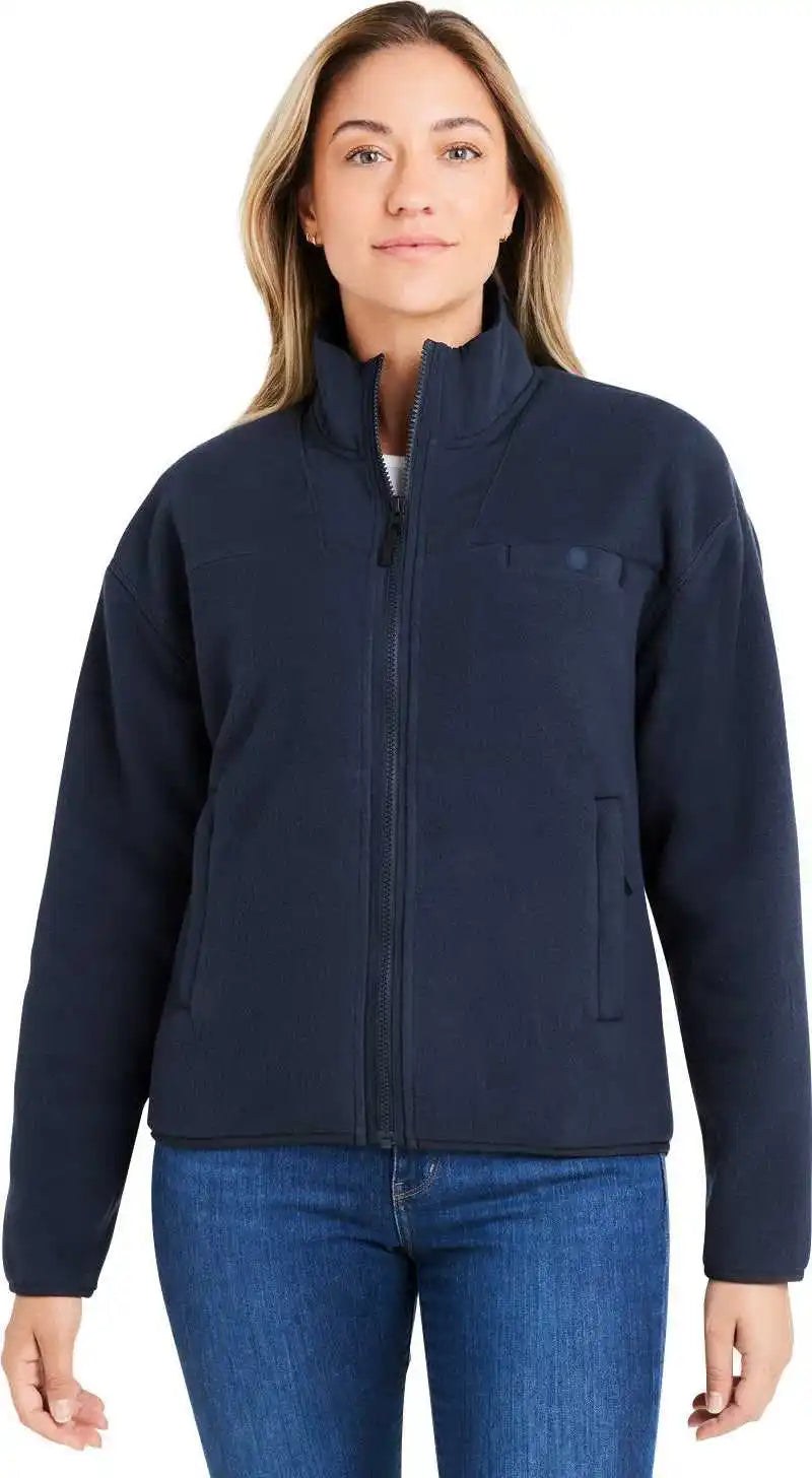 Puma Golf 626904 Ladies’ Charley Fleece Full Zip Deep Navy