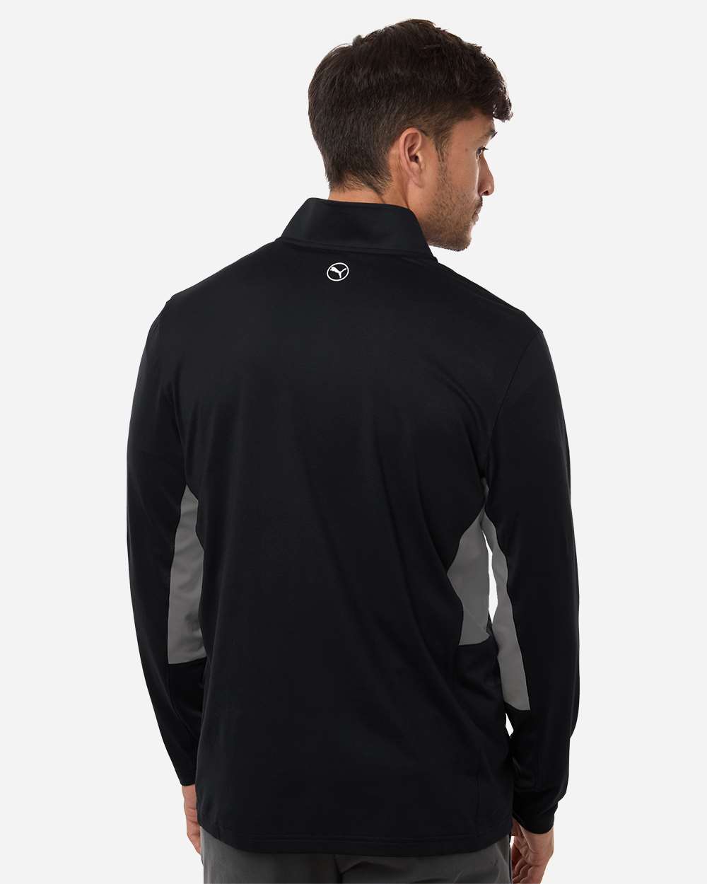 Puma Golf 628858 Men’s Pure 2.0 Quarter-zip - Black Slate Sky