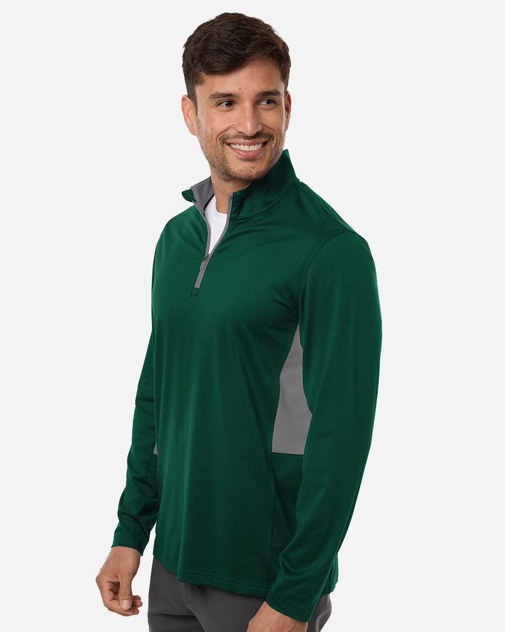 Puma Golf 628858 Men’s Pure 2.0 Quarter-zip - Dark Myrtle Slate Sky