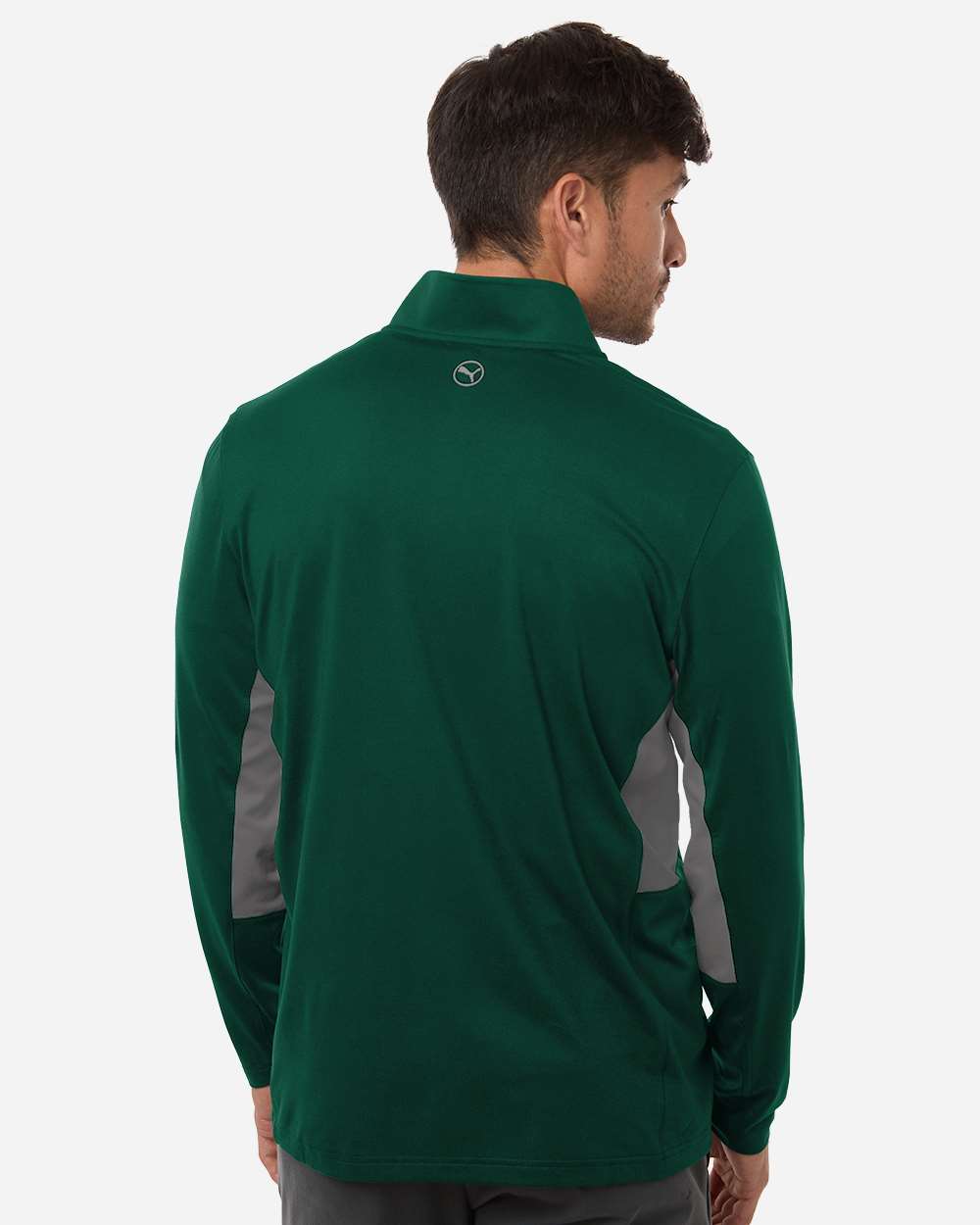 Puma Golf 628858 Men’s Pure 2.0 Quarter-zip - Dark Myrtle Slate Sky