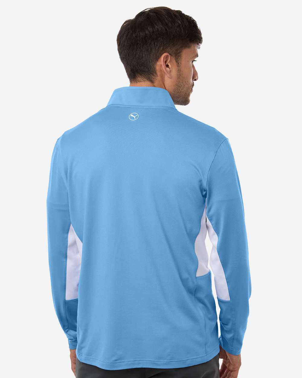 Puma Golf 628858 Men’s Pure 2.0 Quarter-zip - Team Light Blue White Glow