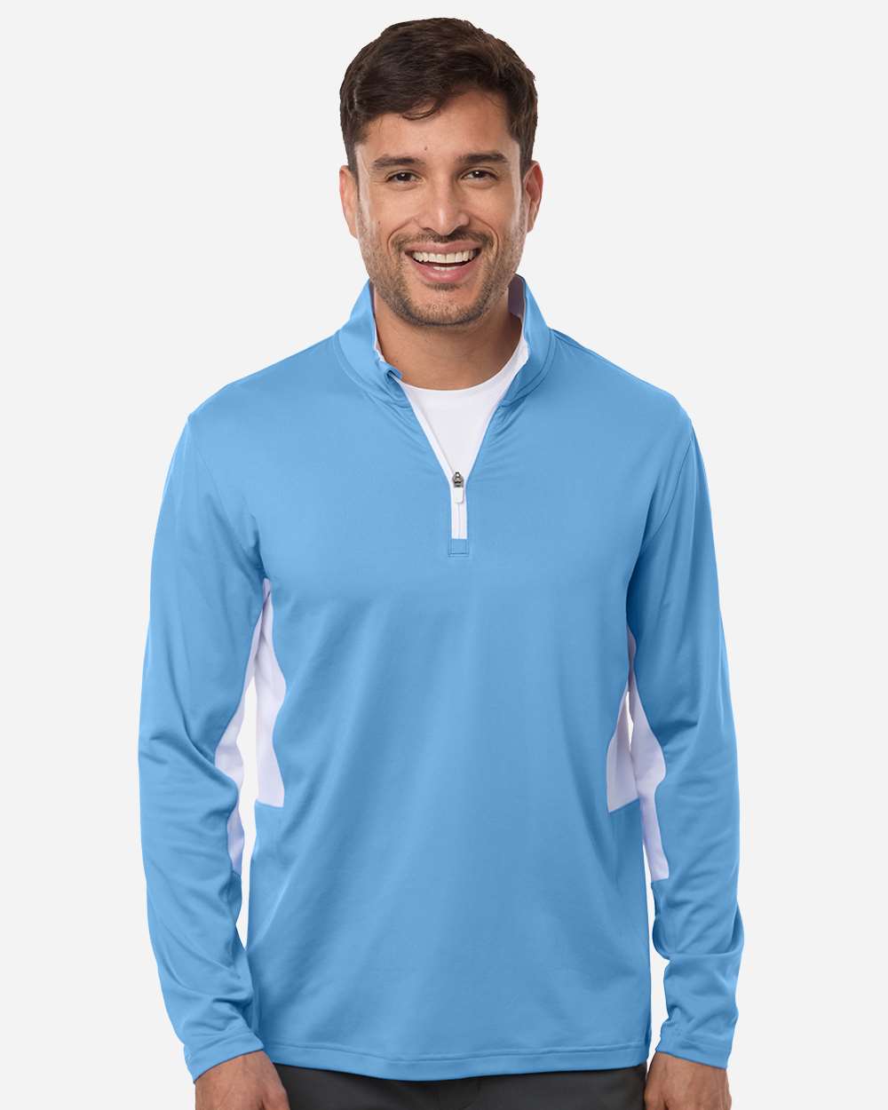 Puma Golf 628858 Men’s Pure 2.0 Quarter-zip - Team Light Blue White Glow