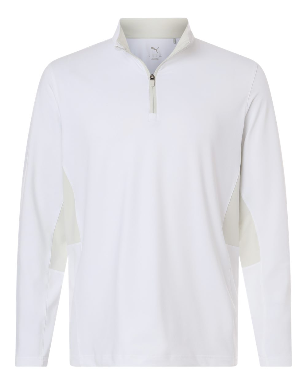 Puma Golf 628858 Men’s Pure 2.0 Quarter-zip - White Glow Sedate Grey
