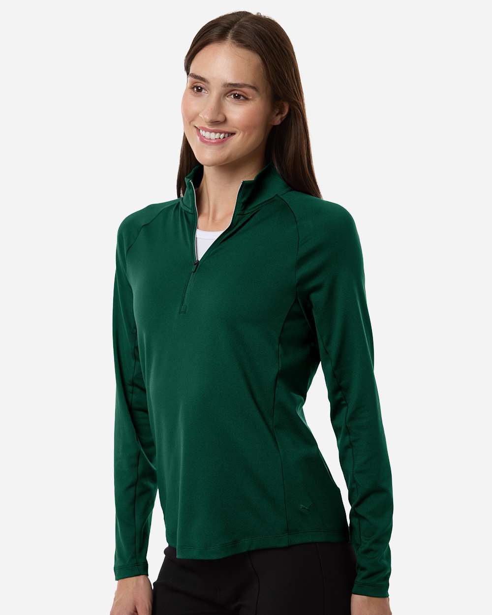 Puma Golf 629449 Women’s Pure 2.0 Quarter-zip - Dark Myrtle