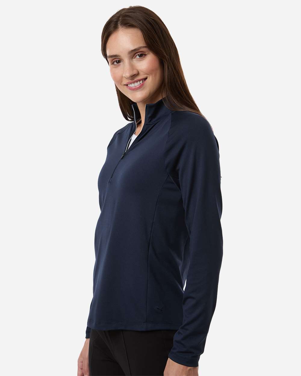 Puma Golf 629449 Women’s Pure 2.0 Quarter-zip - Deep Navy