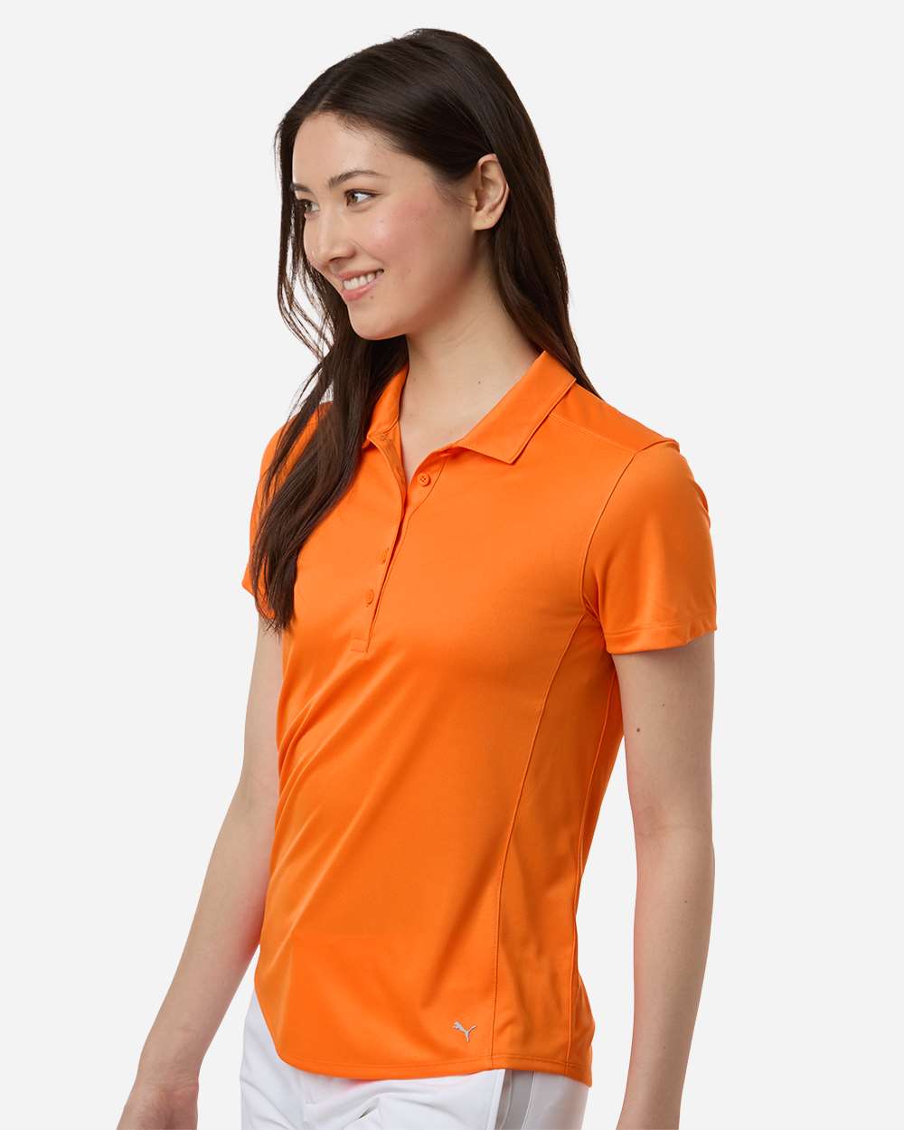 Puma Golf 629944 Womens Pure 2.0 Polo - Rickie Orange