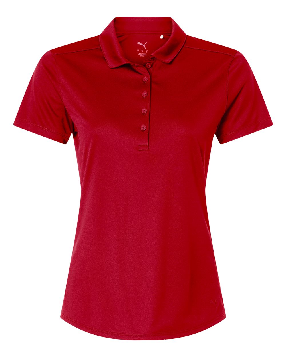 Puma Golf 629944 Womens Pure 2.0 Polo - Strong Red