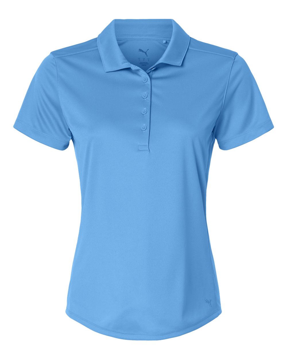 Puma Golf 629944 Womens Pure 2.0 Polo - Team Light Blue