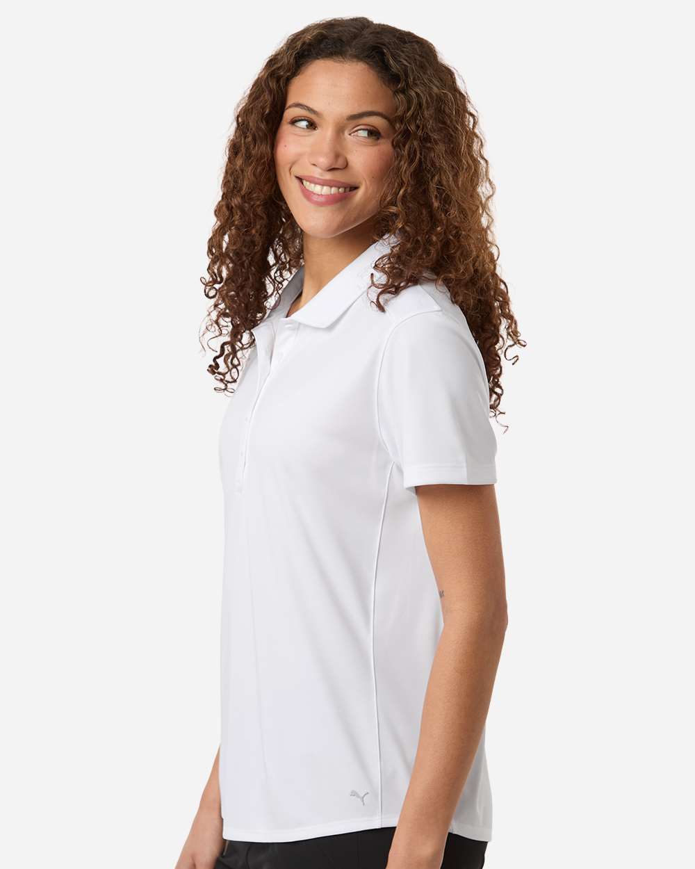 Puma Golf 629944 Womens Pure 2.0 Polo - White Glow